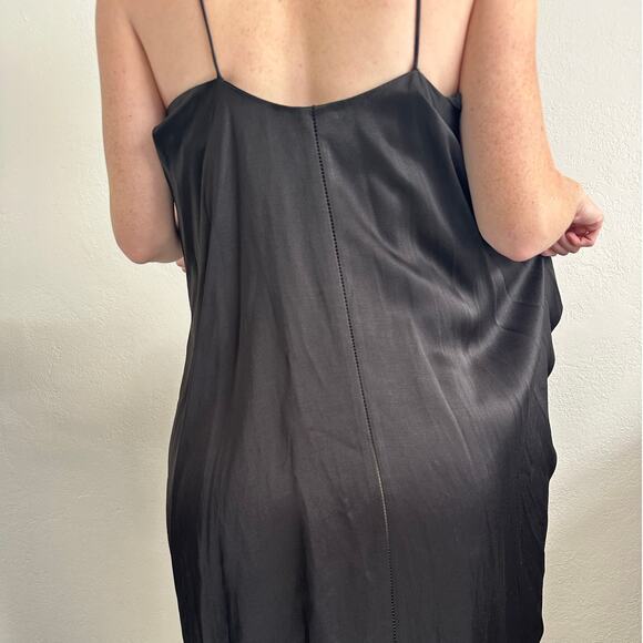 The Row Cobsen Multi Way Folded Wrap Top Black size US 2 - Picture 9 of 16